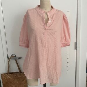 Two Cotton blouses short sleeve